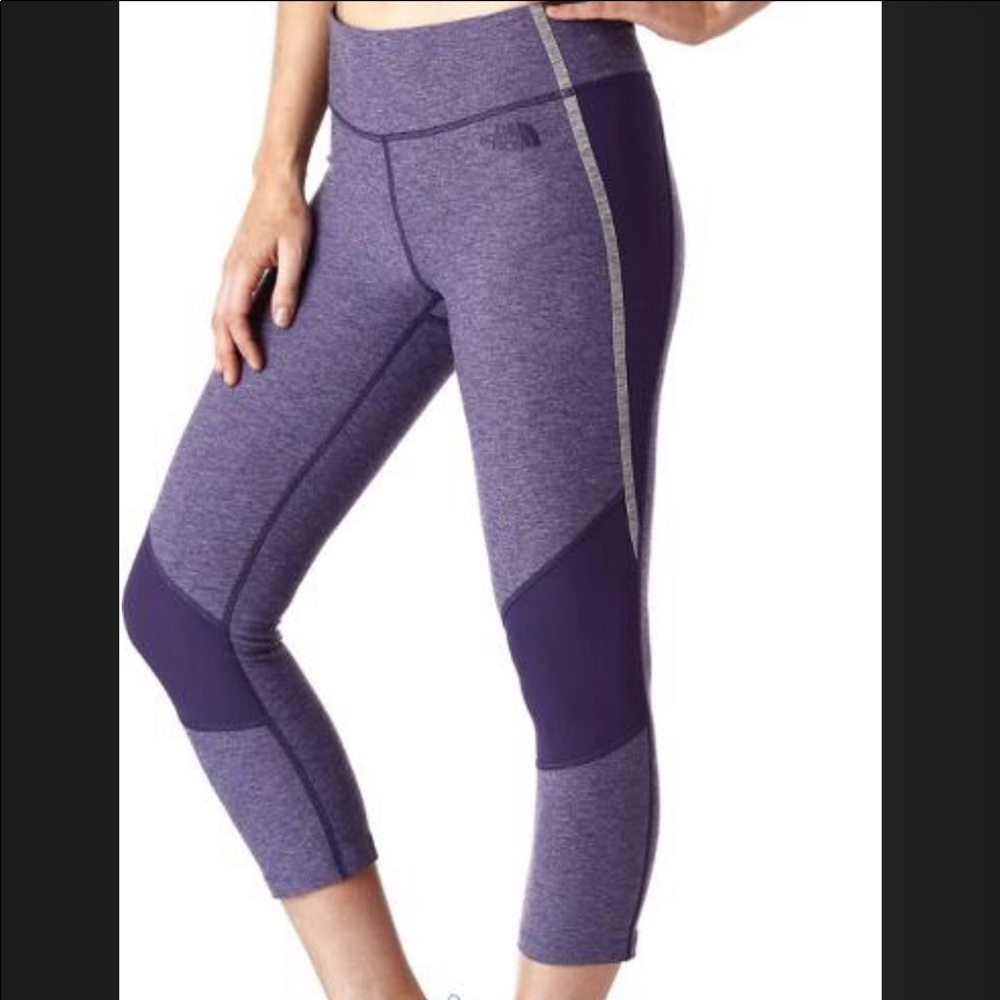North Face Dynamix Purple Leggings